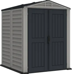 VCM Gerätehaus grau B/H/L: ca. 171x210x171 cm