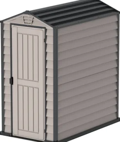 VCM Gerätehaus grau B/H/L: ca. 104x192x180 cm