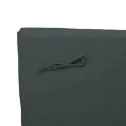 VCM Liegenauflage 2er Set anthrazit Polyester B/L: ca. 58x188 cm