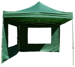 VCM Pavillon PROFI grün Polyester-Mischgewebe B/H/L: ca. 300x220x300 cm