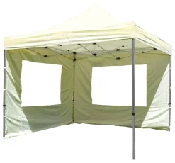 VCM Pavillon PROFI weiß Metall B/H/L: ca. 300x220x300 cm
