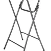 VCM Stehtisch weiß Metall H/D: ca. 110x80 cm