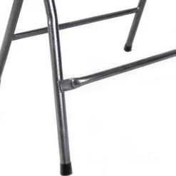VCM Stehtisch weiß Metall H/D: ca. 110x80 cm