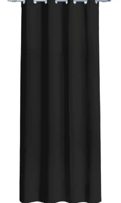 Verdunklungsvorhang Darkness schwarz B/L: ca. 135x245 cm