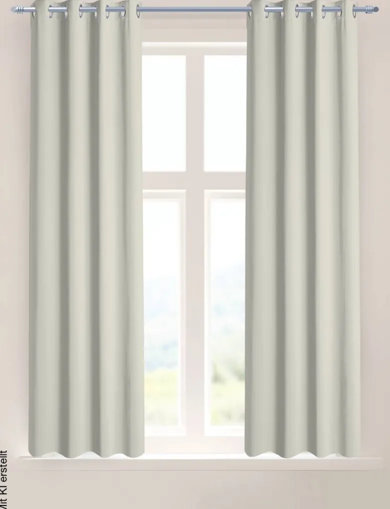 Verdunklungsvorhang Iglu taupe B/L: ca. 140x175 cm