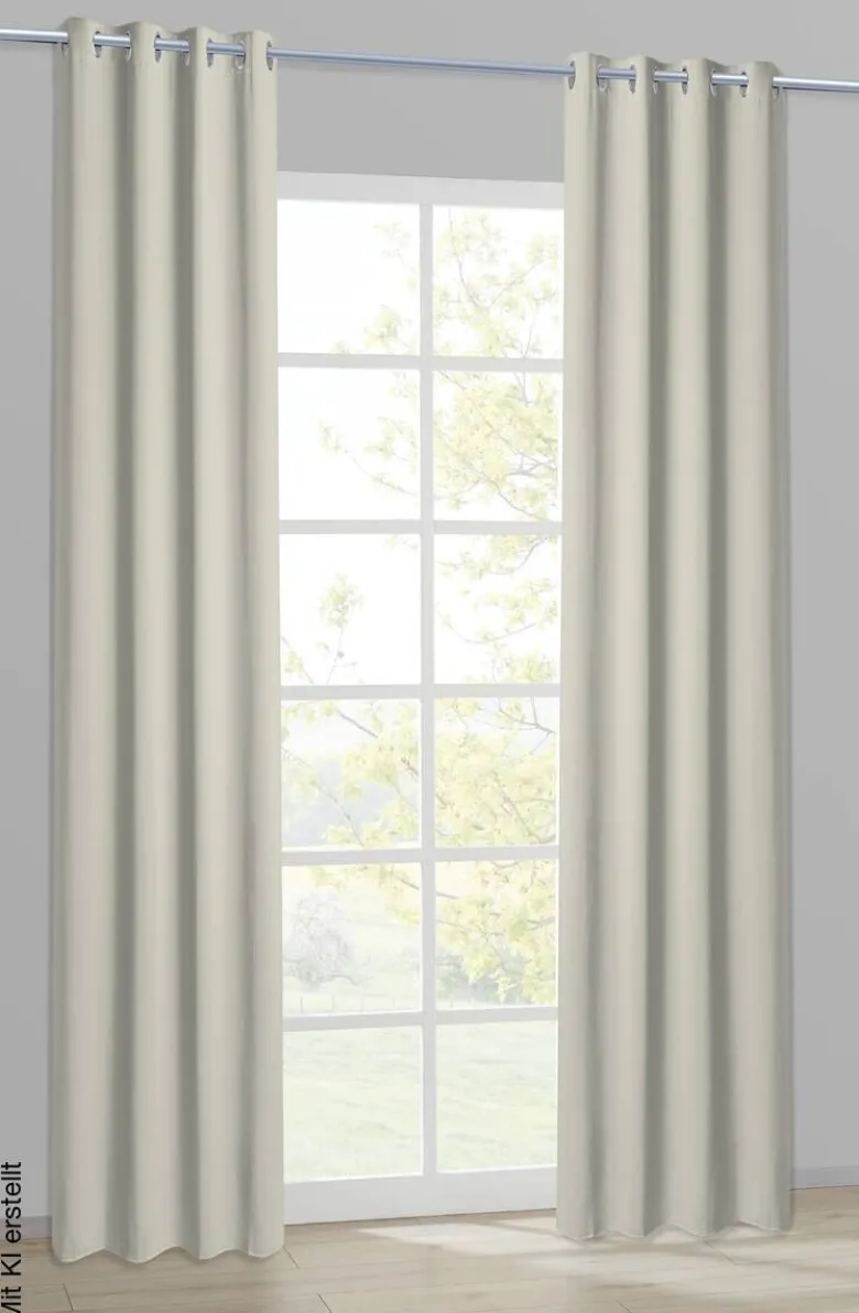 Verdunklungsvorhang Iglu taupe B/L: ca. 140x245 cm
