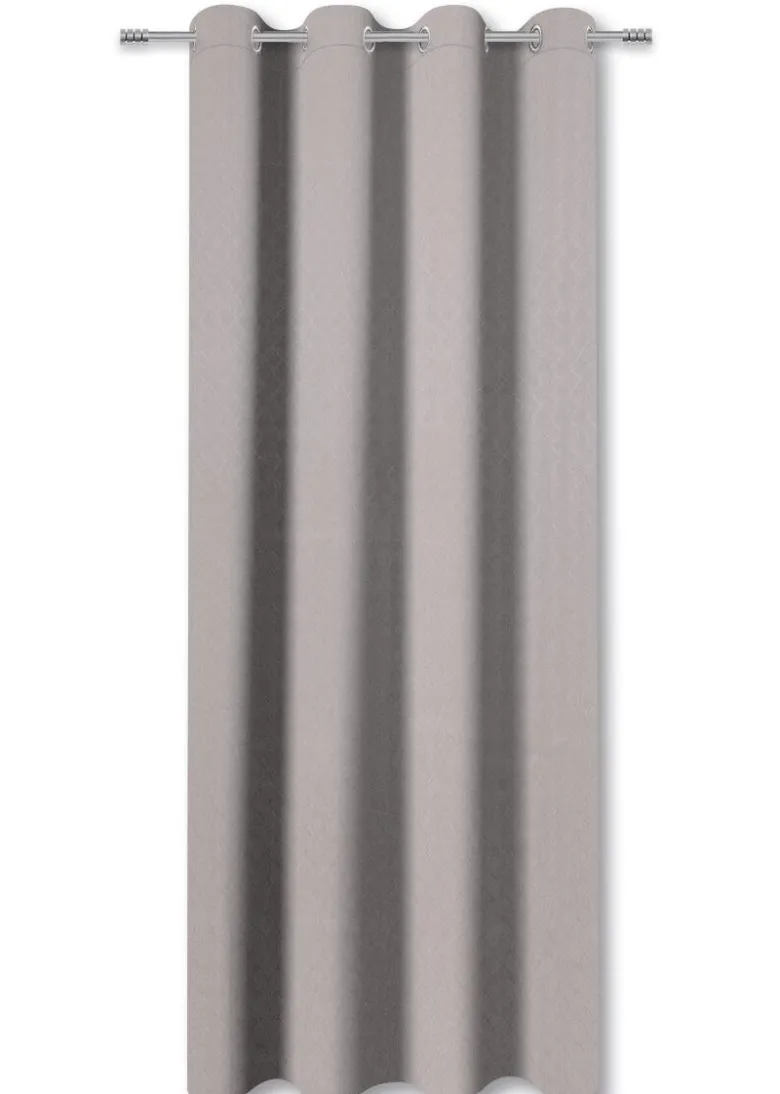 Verdunklungsvorhang Larius rosé B/L: ca. 140x245 cm