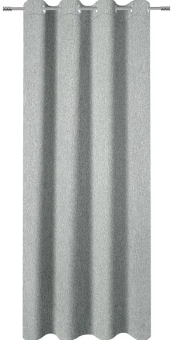 Verdunklungsvorhang Linda silber B/L: ca. 135x245 cm
