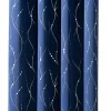 Verdunklungsvorhang Napoli blau B/L: ca. 135x245 cm