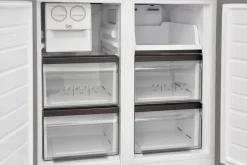 Vestel French-Door Kühl-/Gefrierkombination FD56021 EDX dark Inox B/H/T: ca. 84x179x69 cm