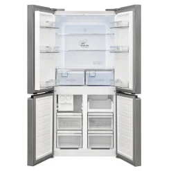 Vestel French-Door Kühl-/Gefrierkombination FD56021 EX Inox B/H/T: ca. 84x179x69 cm