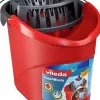Vileda Eimer rot B/H/L: ca. 19x27,5x36 cm