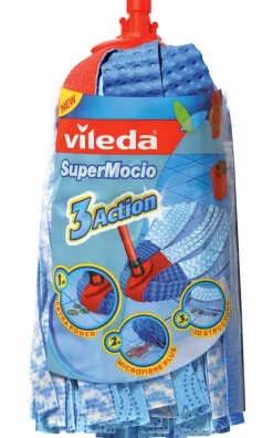 Vileda Ersatzwischmopp blau