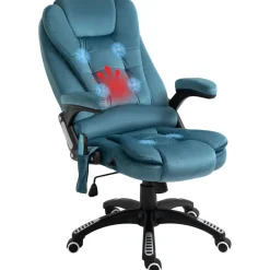 Vinsetto Massagestuhl blau B/H/L: ca. 72x68x120 cm