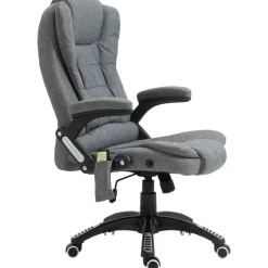 Vinsetto Massagestuhl dunkelgrau B/H/L: ca. 72x68x120 cm
