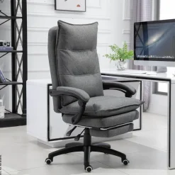 Vinsetto Massagestuhl MH921-232GY grau Schaumstoff Nylon B/H/T: ca. 70x130x62 cm