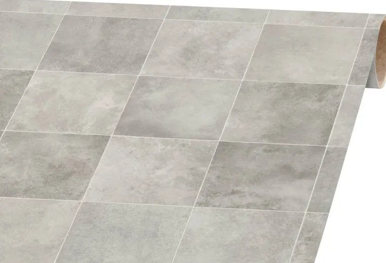 Vinylboden Atlantic grau Fliese B: ca. 400 cm pro m²