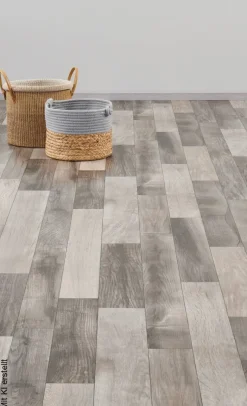 Vinylboden Inspire grau Eiche B: ca. 200 cm pro m²