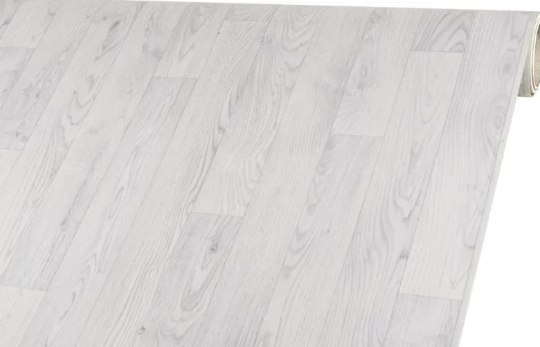 Vinylboden Novo weiß Eiche B: ca. 200 cm pro m²