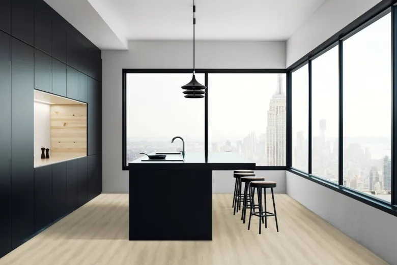 Vinylplanke Bright Oak, ca. 1,115 m² im Paket B/L: ca. 15,24x91,44 cm