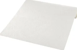 Vinyltapete Putzoptik weiß B/L: ca. 53x1005 cm