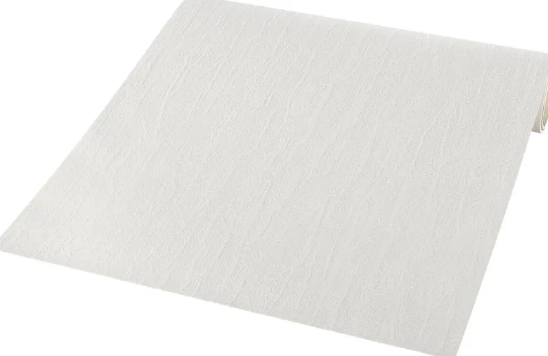 Vinyltapete Struktur weiß B/L: ca. 53x1005 cm