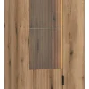 Vitrine Delamar Eiche Evoke Coast Nachbildung B/H/T: ca. 62x198x40 cm