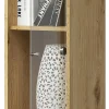 Vitrine Eiche Artisan Nachbildung B/H/T: ca. 32x171x33 cm