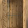 Vitrine Jam Eiche Wotan Nachbildung B/H/T: ca. 60x86x35 cm