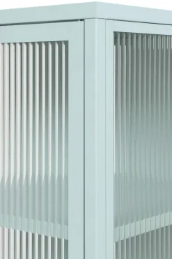 Vitrine Milton mint B/H/T: ca. 80x160x40 cm