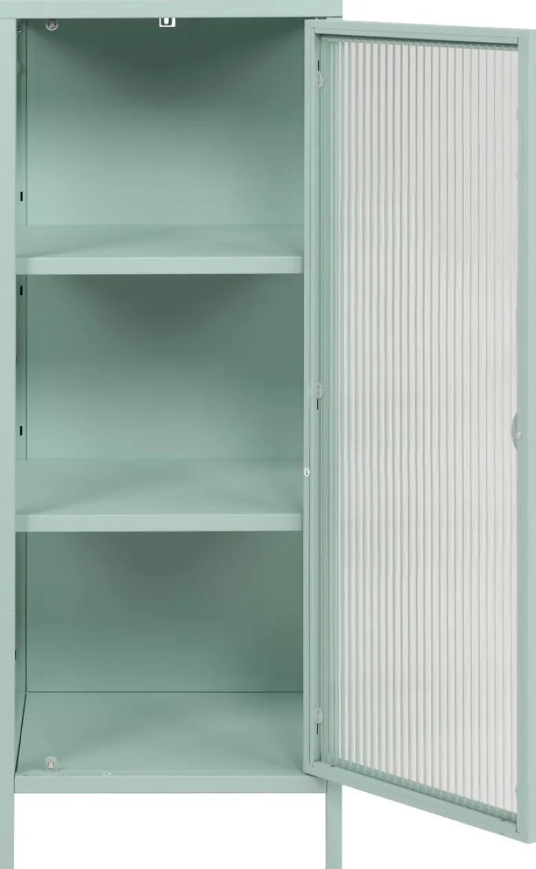 Vitrine Milton mint B/H/T: ca. 40x102x40 cm