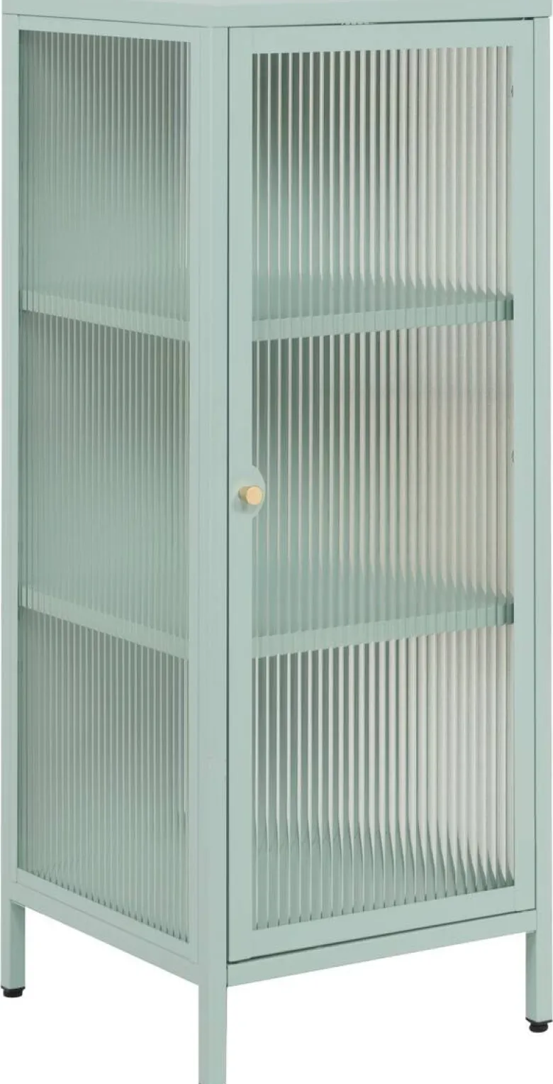 Vitrine Milton mint B/H/T: ca. 40x102x40 cm