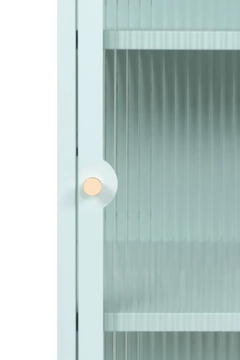 Vitrine Milton mint B/H/T: ca. 40x102x40 cm
