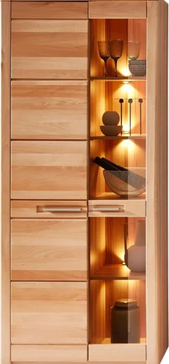 Vitrine Nature One buche Nachbildung B/H/T: ca. 85x203x40 cm