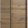 Vitrine Norris anthrazit Eiche Evoke Coast Nachbildung B/H/T: ca. 80x204x37 cm