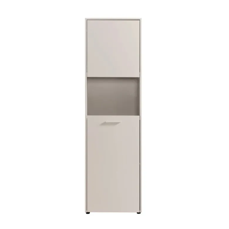 Vitrine Panama Kaschmir Spanplatte B/H/T: ca. 55x191x40 cm