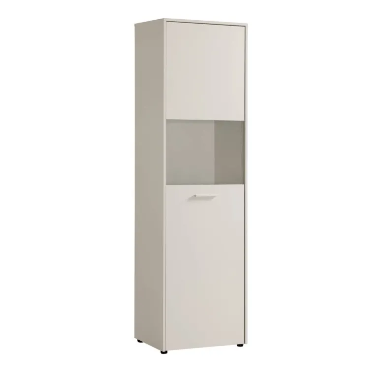 Vitrine Panama Kaschmir Spanplatte B/H/T: ca. 55x191x40 cm
