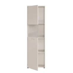 Vitrine Panama Kaschmir Spanplatte B/H/T: ca. 55x191x40 cm