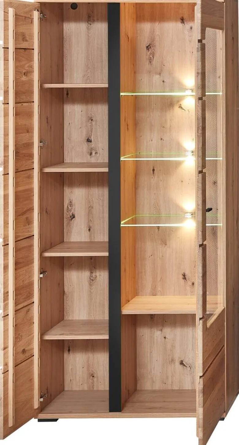 Vitrine Sonos II B/H/T: ca. 90x203x38 cm