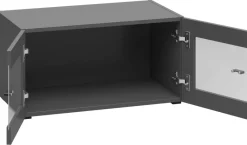 Vitrine System 64 anthrazit matt B/H/T: ca. 64x32x35 cm