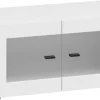 Vitrine System 64 weiß B/H/T: ca. 64x32x35 cm