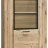 Vitrine Turin Eiche Viking Nachbildung B/H/T: ca. 95x192x40 cm
