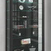 Vitrine Vitrosa Maxi schwarz Holzwerkstoff Glas B/H/T: ca. 59x113x18 cm