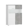 Vitrine Vulcan Plus Beton Optik B/H/T: ca. 85x113x35 cm
