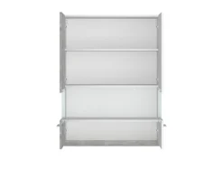 Vitrine Vulcan Plus Beton Optik B/H/T: ca. 85x113x35 cm