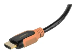 Vivanco HDMI-Kabel schwarz orange