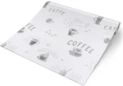 Vliestapete Coffee grau B/L: ca. 53x1005 cm