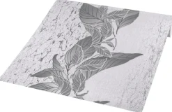 Vliestapete Floral grau B/L: ca. 53x1005 cm