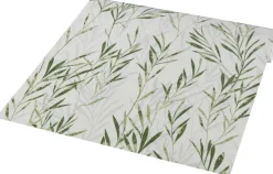 Vliestapete Gräser weiß grün B/L: ca. 53x1005 cm