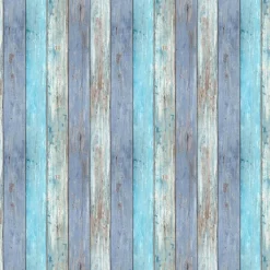 Vliestapete Holzoptik blau B/L: ca. 53x1005 cm